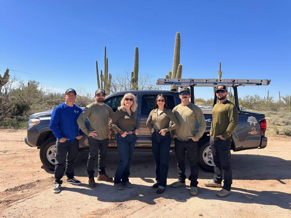 The Wren Pest Specialists team in Tucson Arizona — veteran owned and family operated since 2002